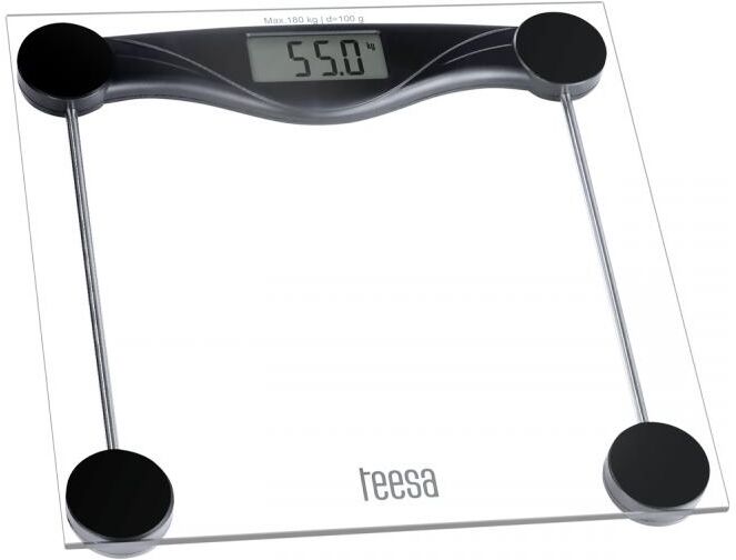 Teesa Balança Digital De Banho (180kg) Vidro - Teesa