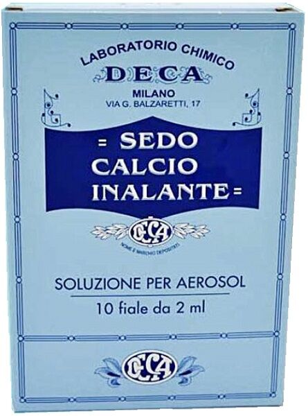 Deca Laboratorio Chimico Srl Sedo Calcio Inalante Soluzione Aerosol 10 Fiale 2 Ml