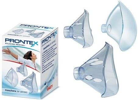 Safety Spa Maschera Pediatrica Aerosol Prontex Fast Line In Plastica