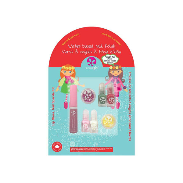 SunCoat Girl Kit Vernis Scintillant Magic 4 x 2ml