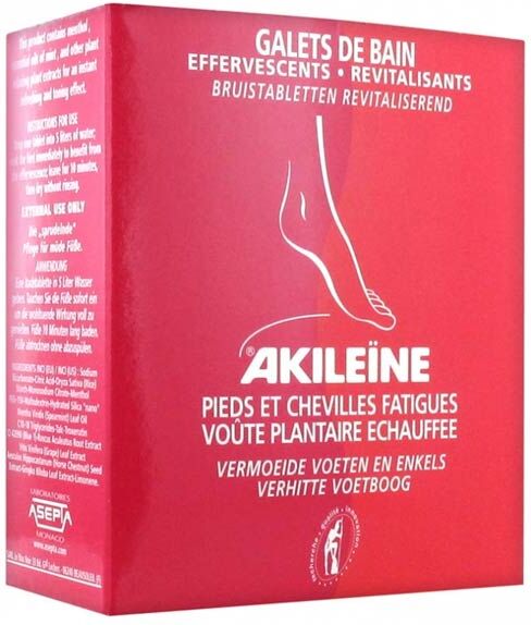 Akileine Asepta Akileine Galets de Bain 6 x 20g