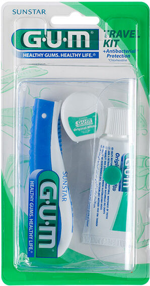 Gum Brosse à Dents Travel Kit Voyage