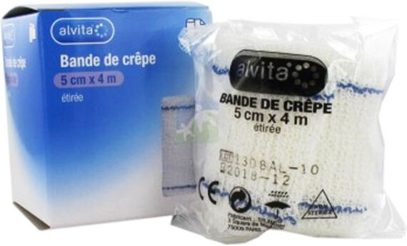 Alvita Bande de Crêpe 5cm x 4m