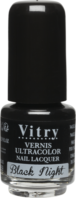 Vitry vernis à ongles black night 4 ml