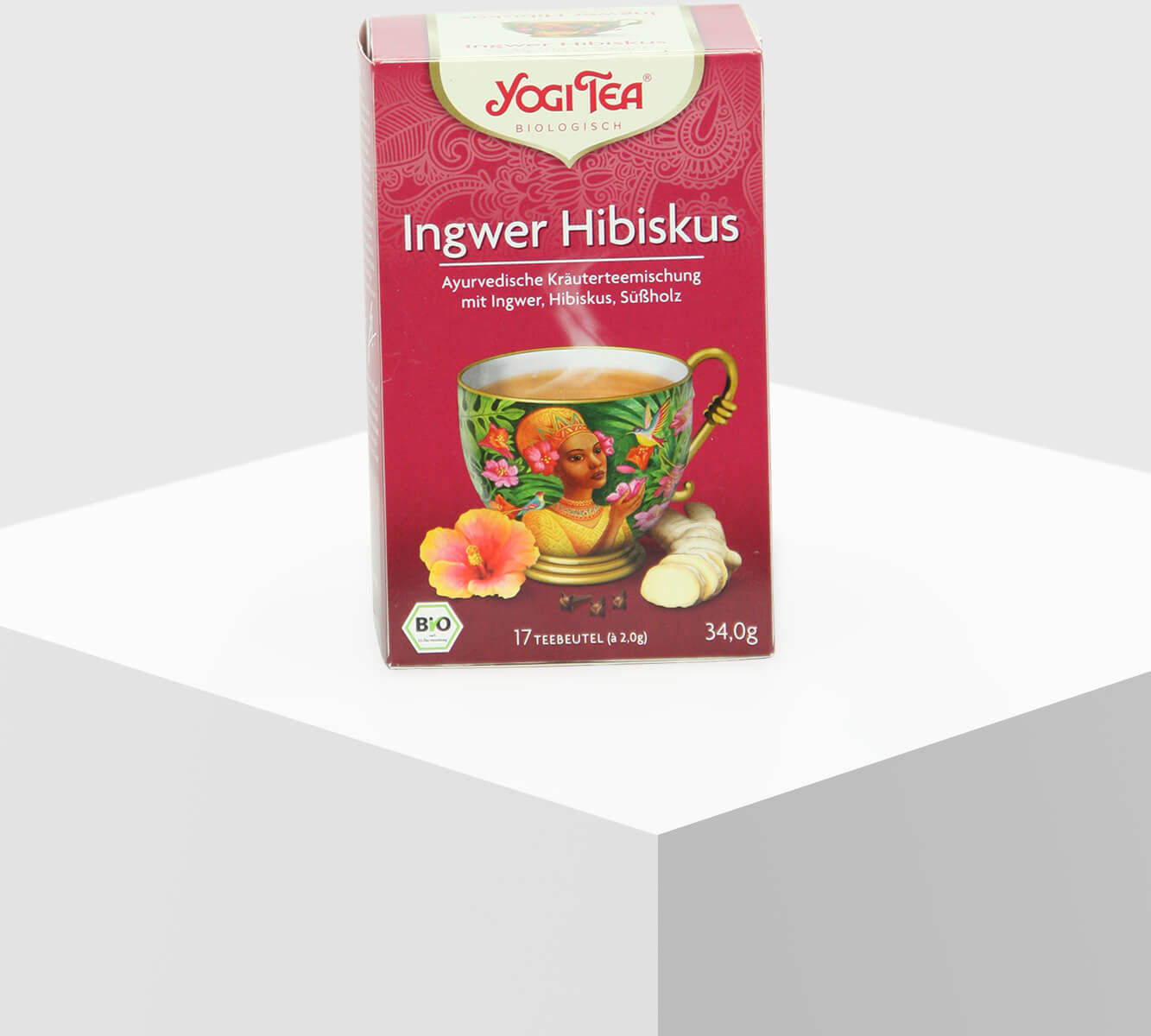 Yogi Tea Ingwer Hibiskus Bio 17 Teebeutel