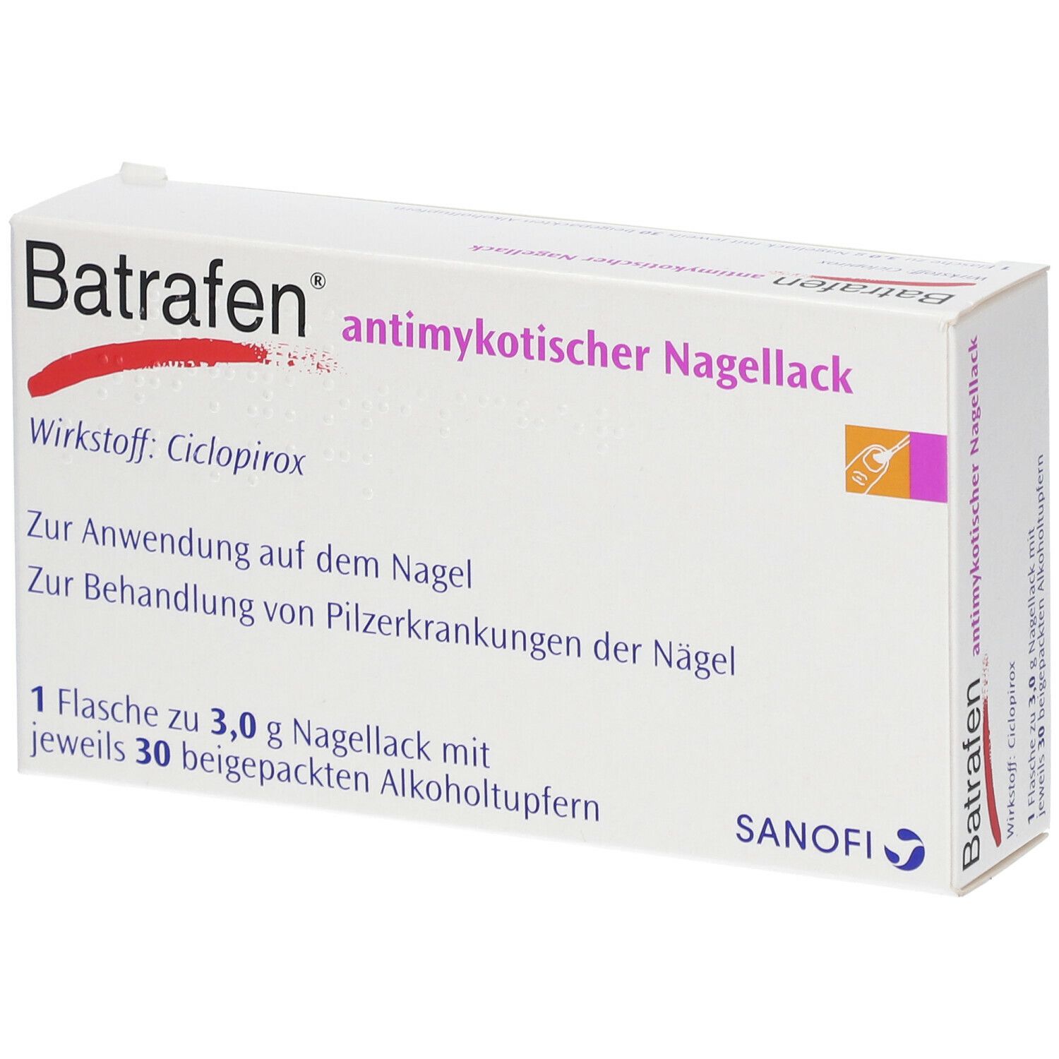 Batrafen® antimykotischer Nagellack 3 g Wirkstoffhaltiger Nagellack