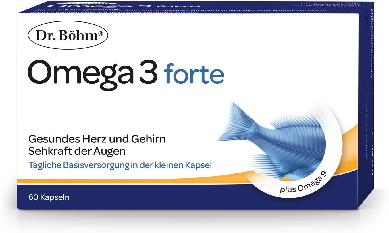 Dr. Böhm® Omega-3-forte 60 St Kapseln