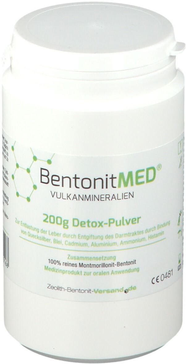 BentonitMED® Detox-Pulver 200 g Pulver