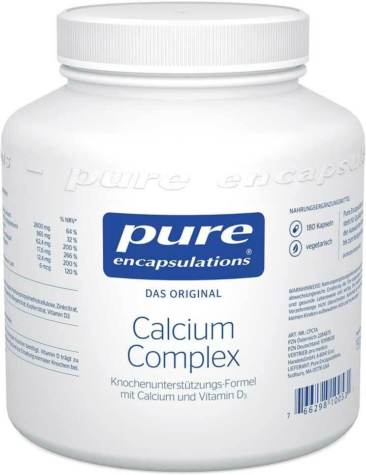 Pure encapsulations® Calcium Complex 180 St Kapseln