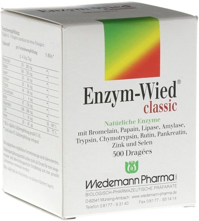 Wiedemann Pharma Enzym Wied Classic Dragees weitere Mineralstoffe 0.337 kg