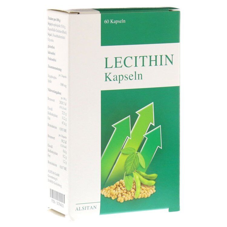 Alsitan Lecithin Kapseln Magen & Verdauung 52.2 g