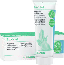 Braun B. Braun Trixo®-lind pure Pflegelotion, Farbstoff- und parfümfreie Hautlotion, für trockene und strapazierte Haut, 100 ml - Tube