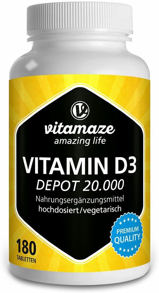 VITAMAZE GMBH Vitamin D3 20.000 I.e. Depot hochdosiert