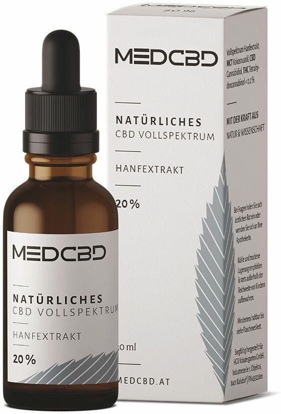 CBD HEILPFLANZEN VERTRIEBS GMBH Medcbd 20 % CBD Öl