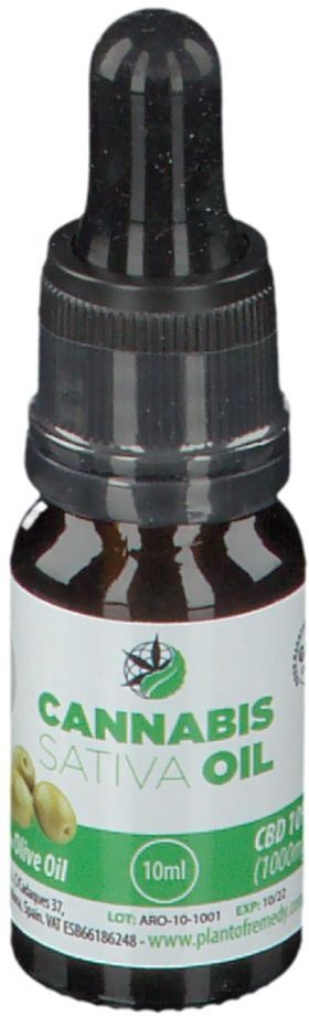 MULTI-I AUSTRIA GMBH Plantofremedy® Cannabis Sativa OIL Mit Olivenöl 10 % CBD