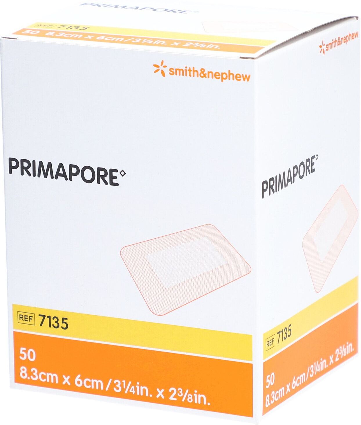 SMITH NEPHEW Primapore® steril 8,3x6cm