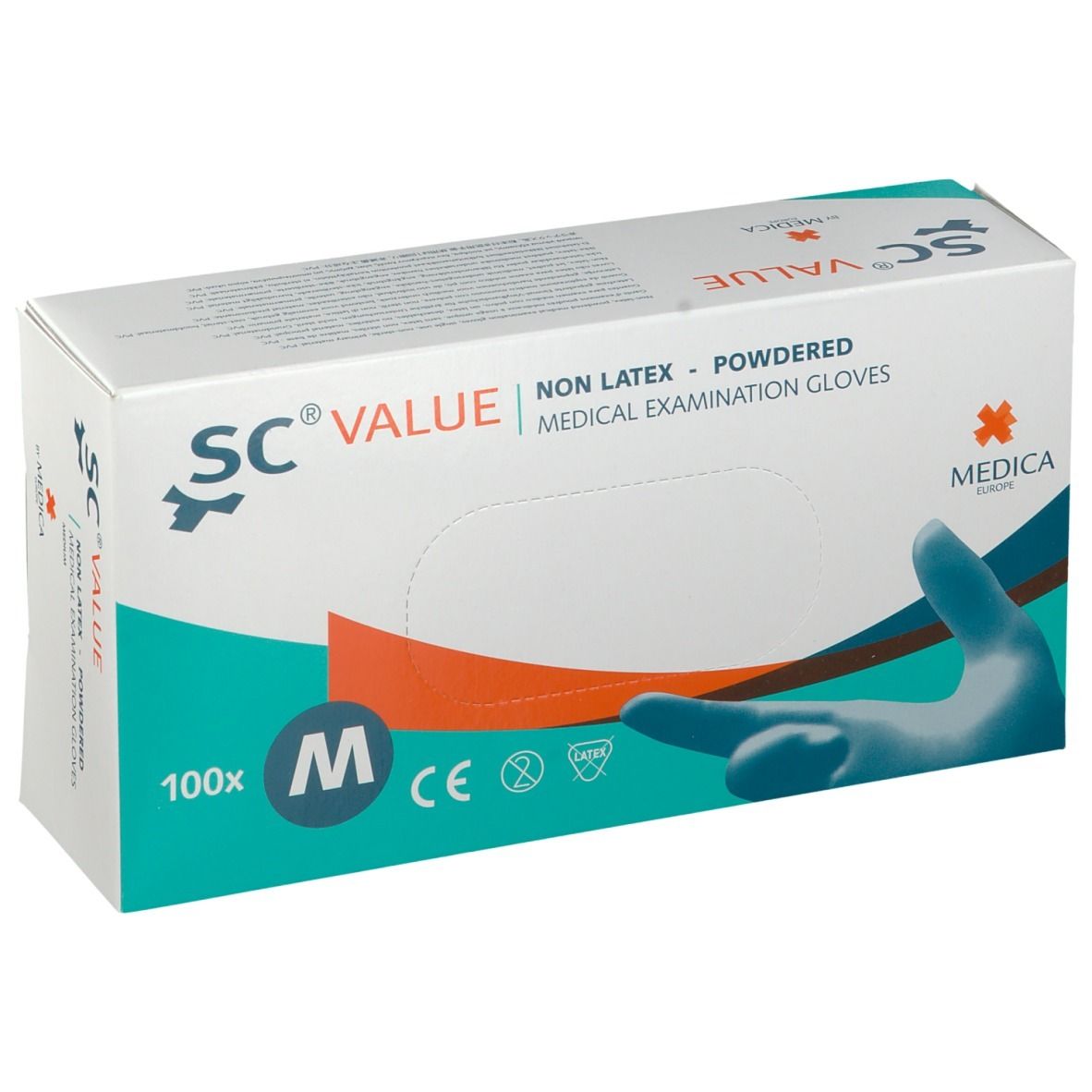 WM SUPPLIES SC® Value - Medica Europe Puderfreie Handschuhe Medium