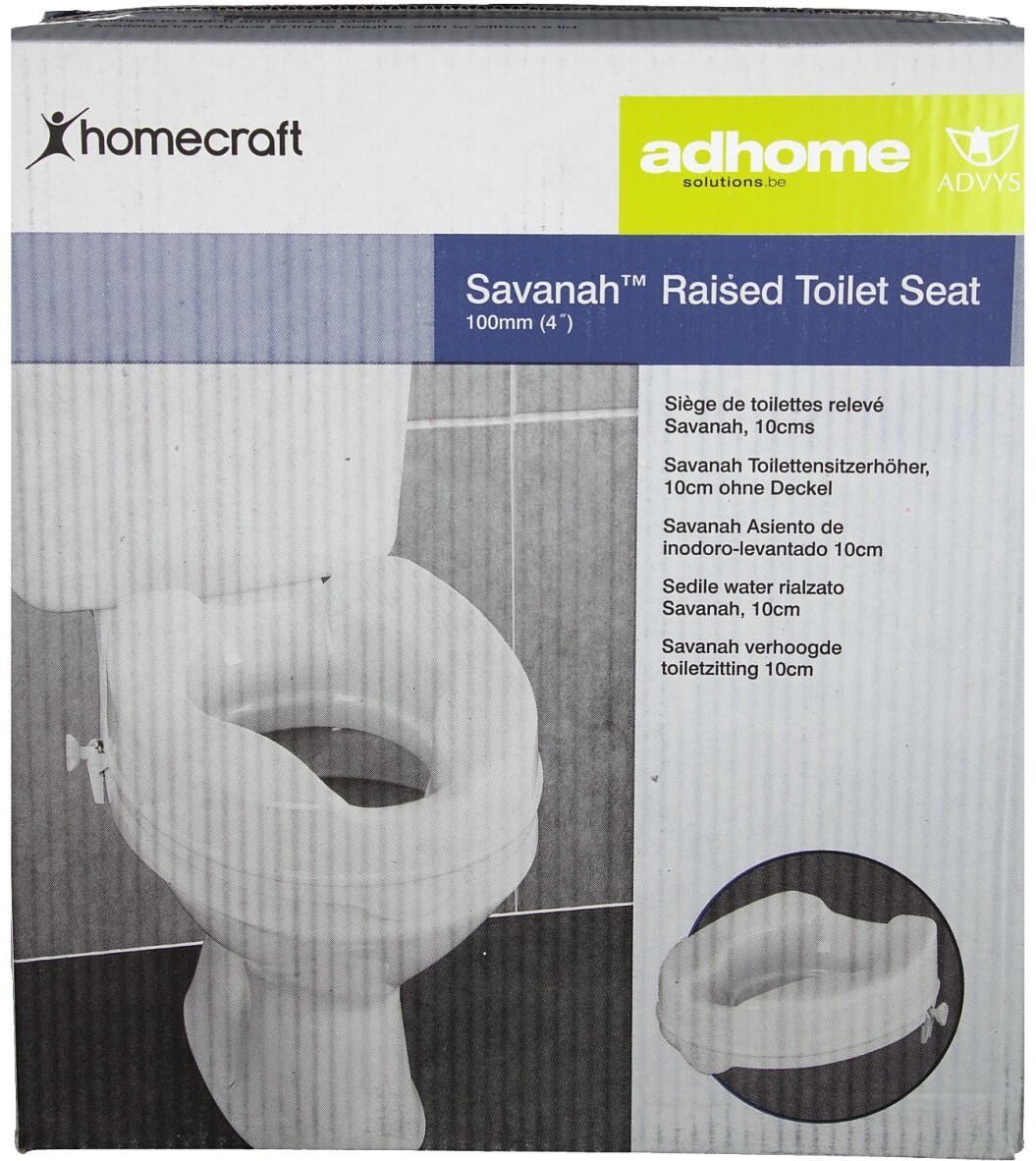 ADVYS adhome Toilettensitzerhöher 10 cm