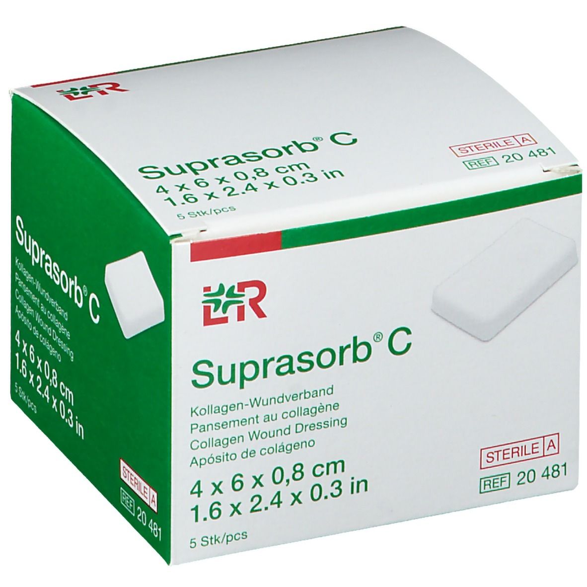 Lohmann & Rauscher Suprasorb® C 4 x 6 x 0,8 cm