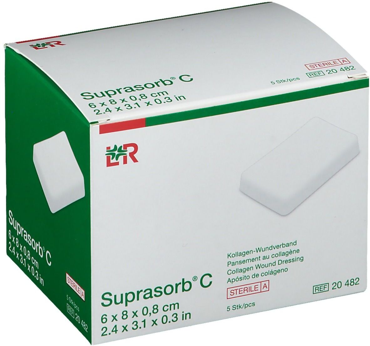 Lohmann & Rauscher Suprasorb® C 6 x 8 x 0,8 cm