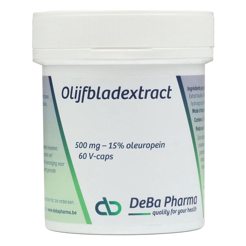DeBa Pharma Olyfbladextract 500 mg