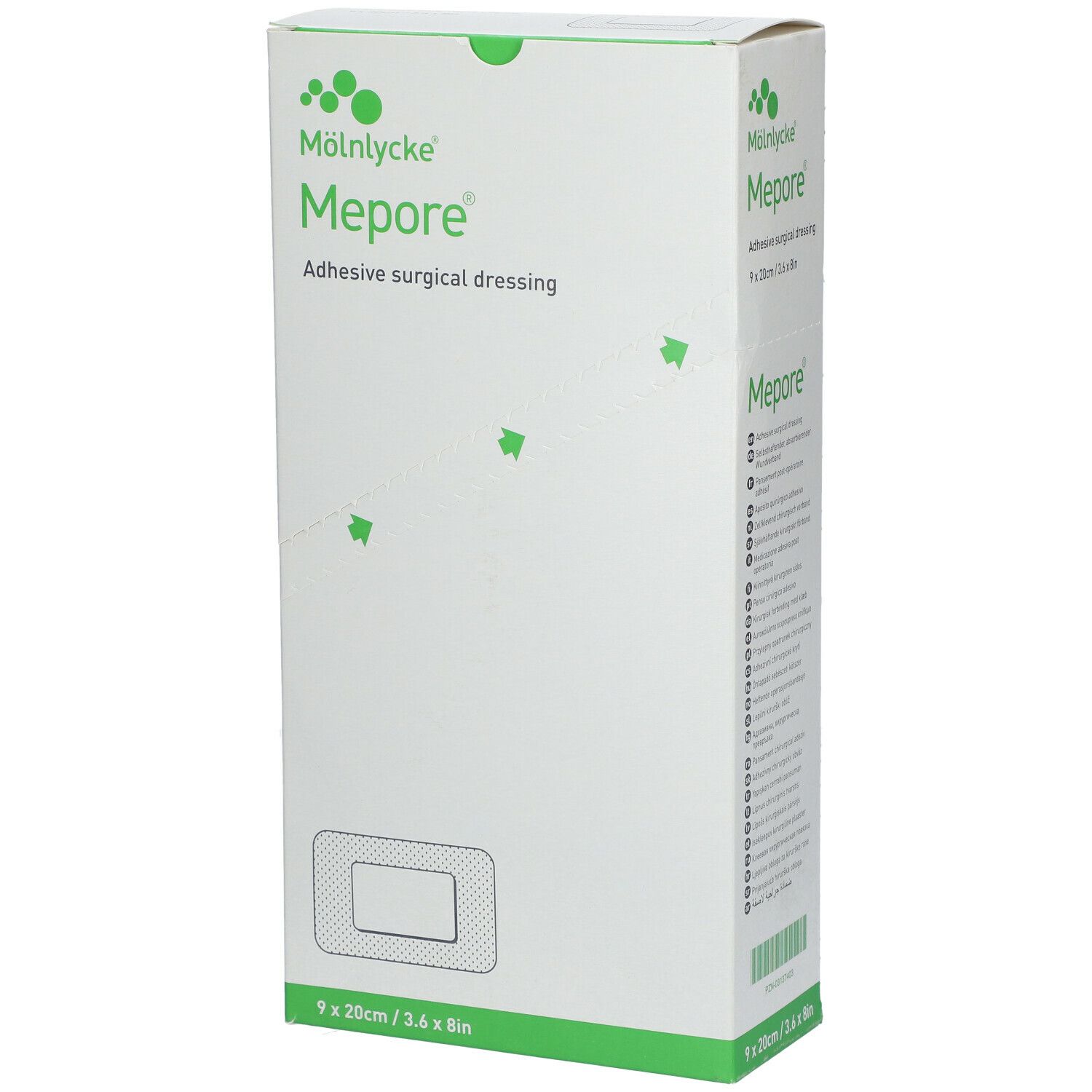 MOLNLYCKE HEALTHCARE Mepore® steril 9 x 20 cm