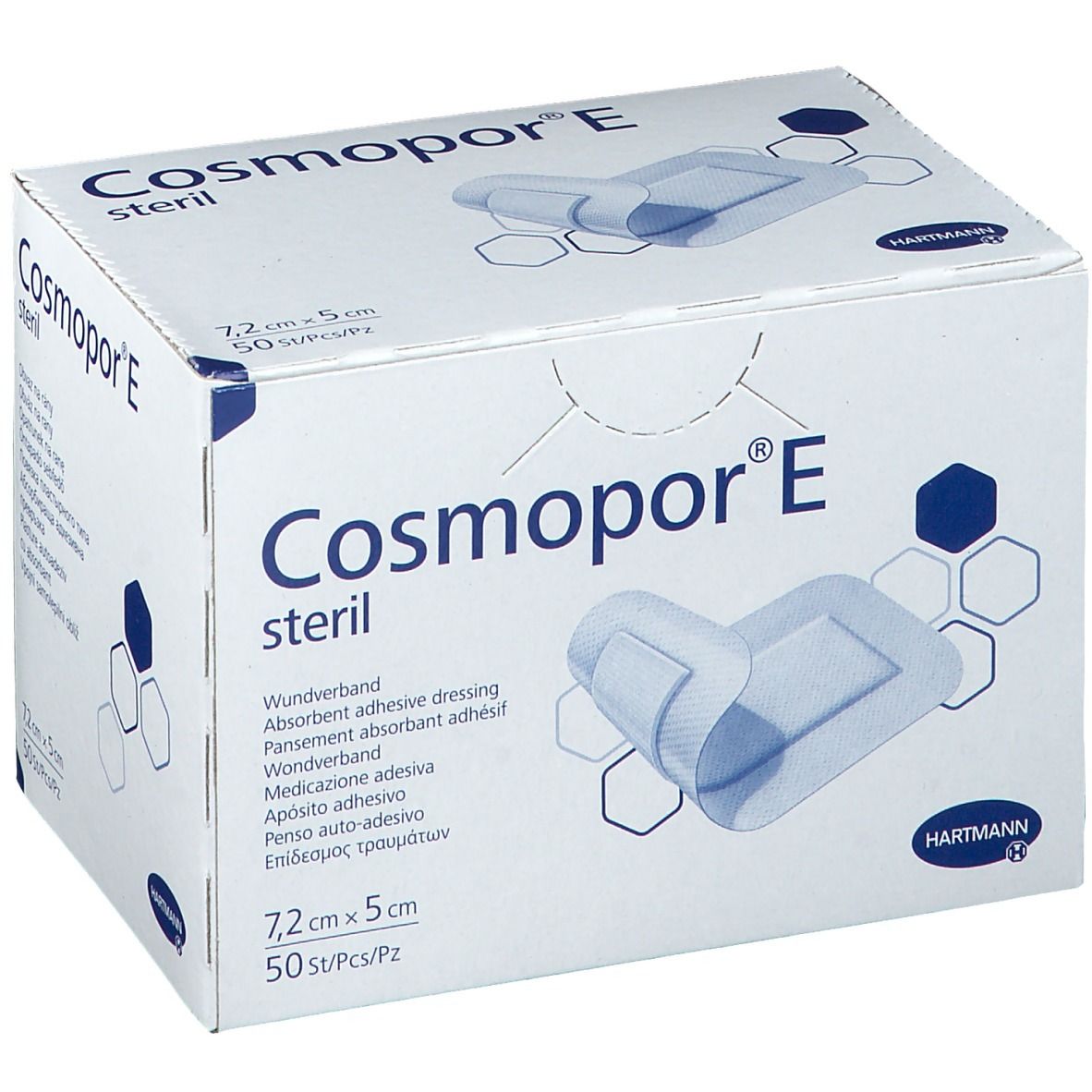 HARTMANN Cosmopor® E steril 7,2 x 5 cm
