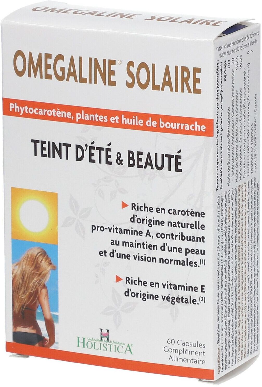 BIOHOLISTIC DIFFUSION Omegaline® Solaire Beauty & Sommerlicher Teint