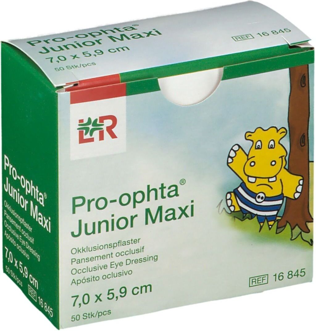 Lohmann & Rauscher Pro-ophta® Augenverband Junior Maxi 7 x 5,9 cm