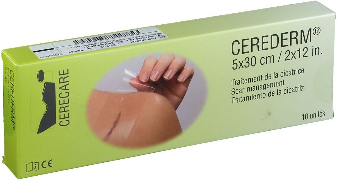 Cerederm® Selbstklebende Silikonpflaster 5 x 30 cm