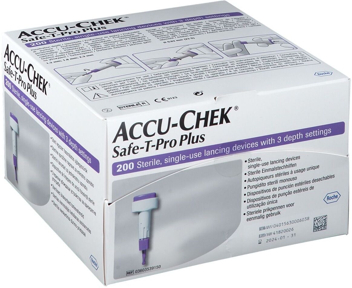 Accu-Chek® Safe T Pro Plus Lanzetten