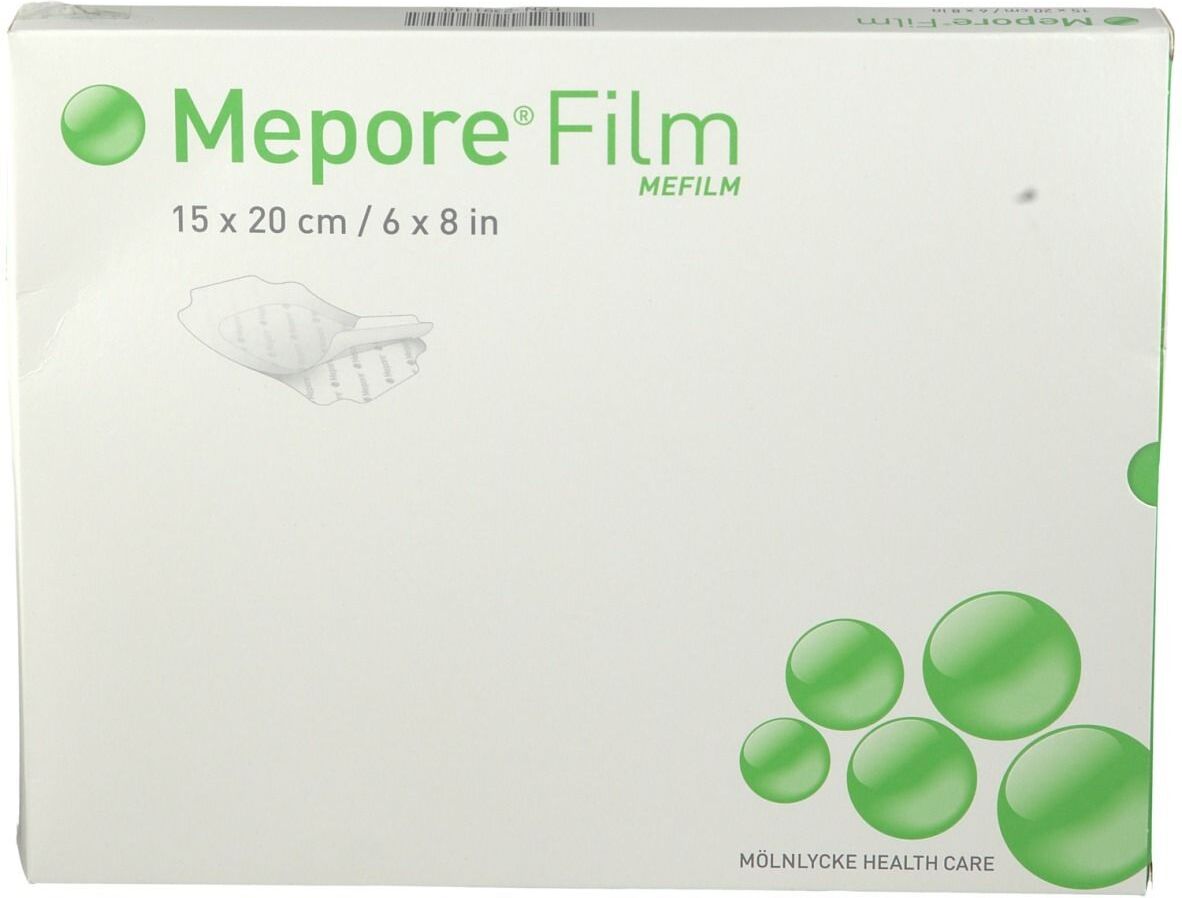 2Pharma Mepore® Sterile ADH-Folie Transparent 15 x 20 cm