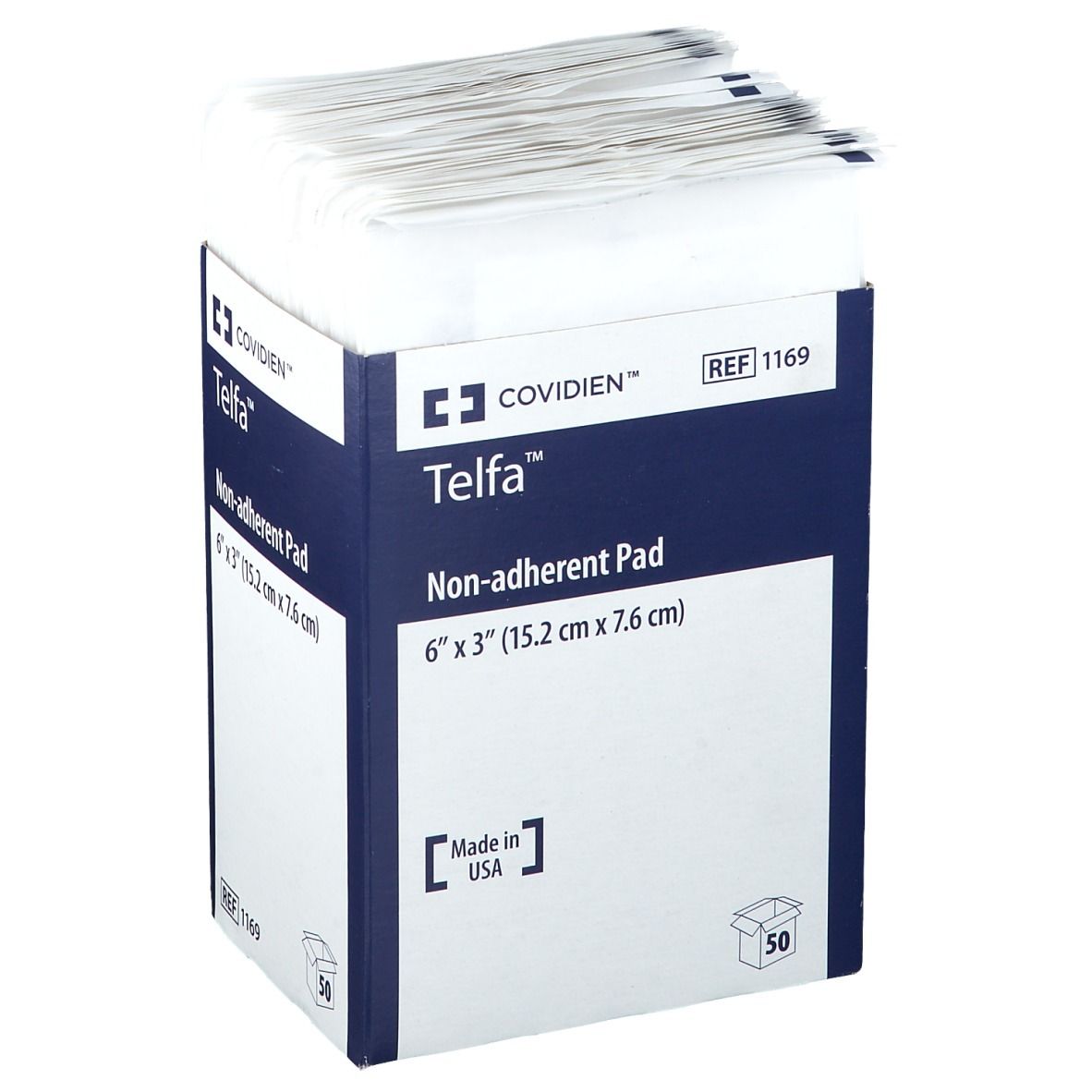 COVIDIEN BELGIUM Telfa™ Nicht haftender Pad 152 x 76 cm