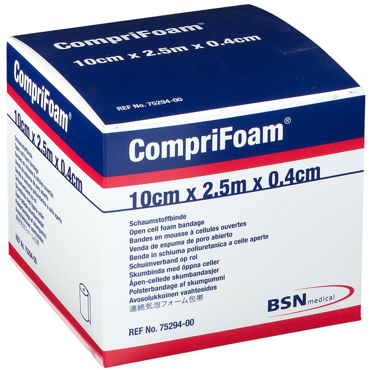 BSN MEDICAL CompriFoam® Schaumstoffbinde 10 cm x 2,5 m x 0,4 cm
