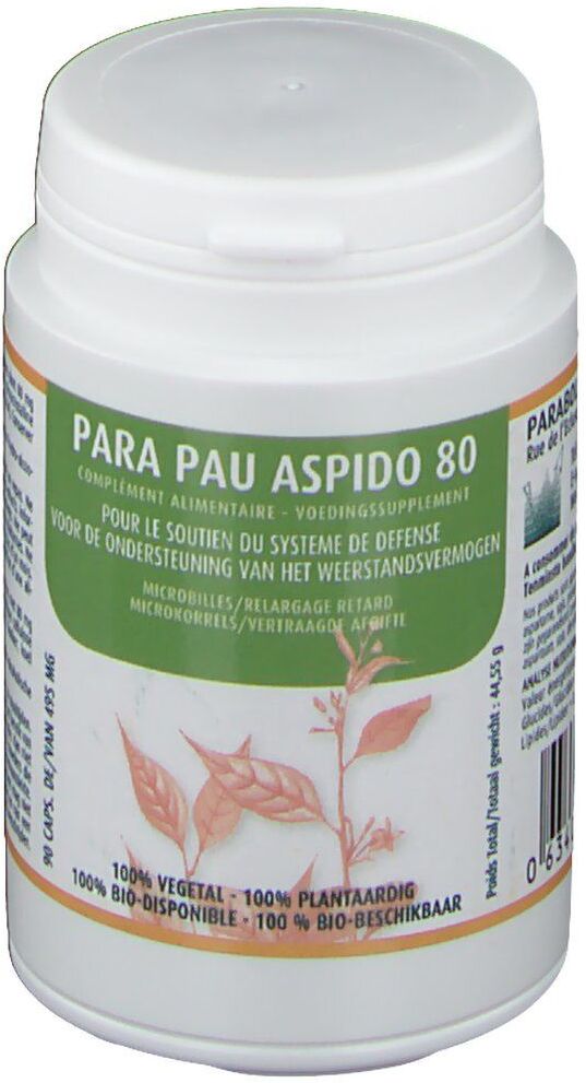 PARABOLIC BIOLOGICALS Para Pau Aspido 80