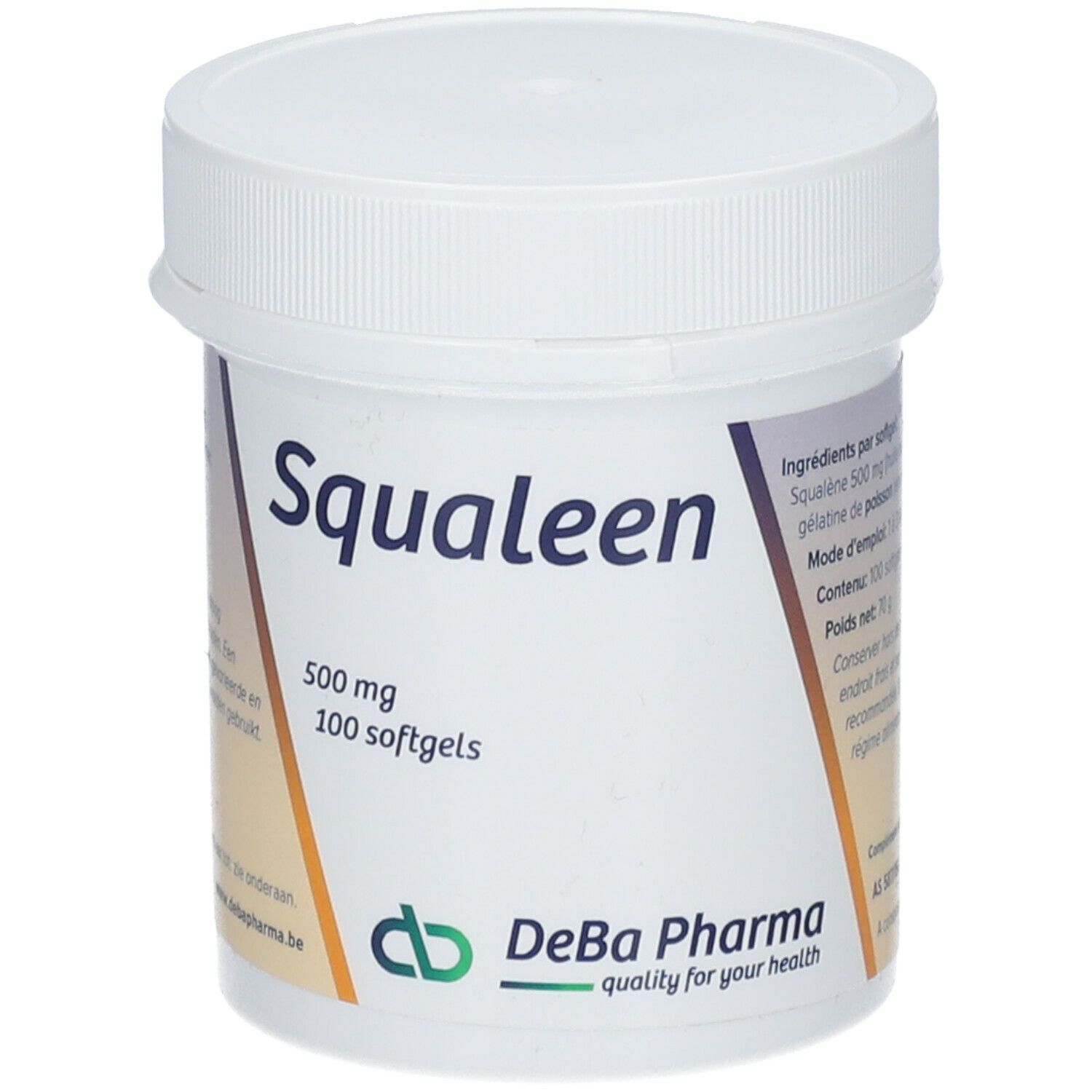 DeBa Pharma Squaleen 500 mg