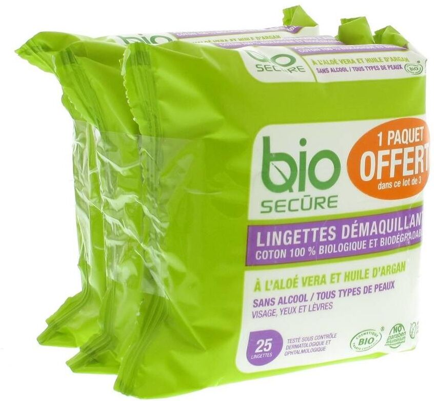 NUTRISANTE Bio Secure Bio-Reinigungstücher 2 + 1 Gratis