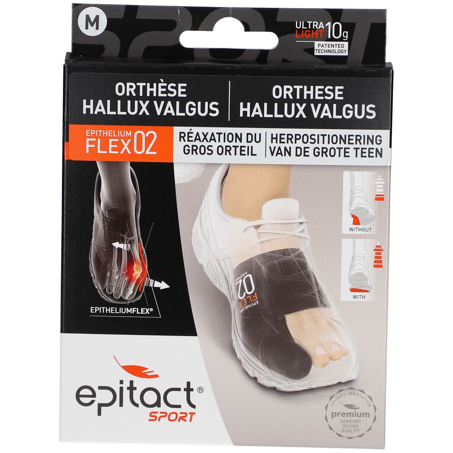 epitact® Sport Hallux Valgus Orthese Gr. M