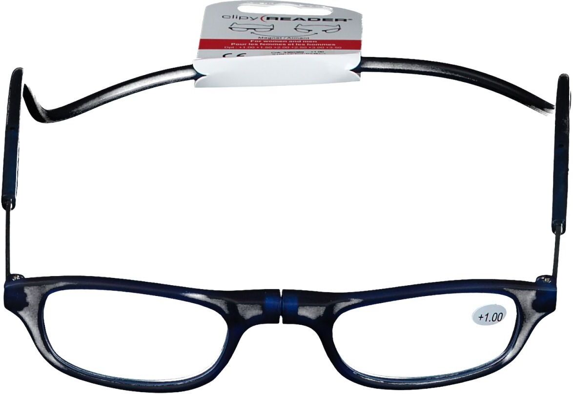 LENSFACTORY PharmaLENS® ClipyReader-Lesebrille +1