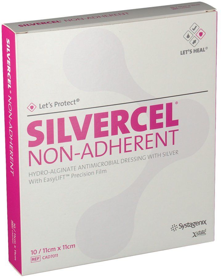 HOSPITHERA Silvercel® nicht klebender Hydroalignat Wundverband