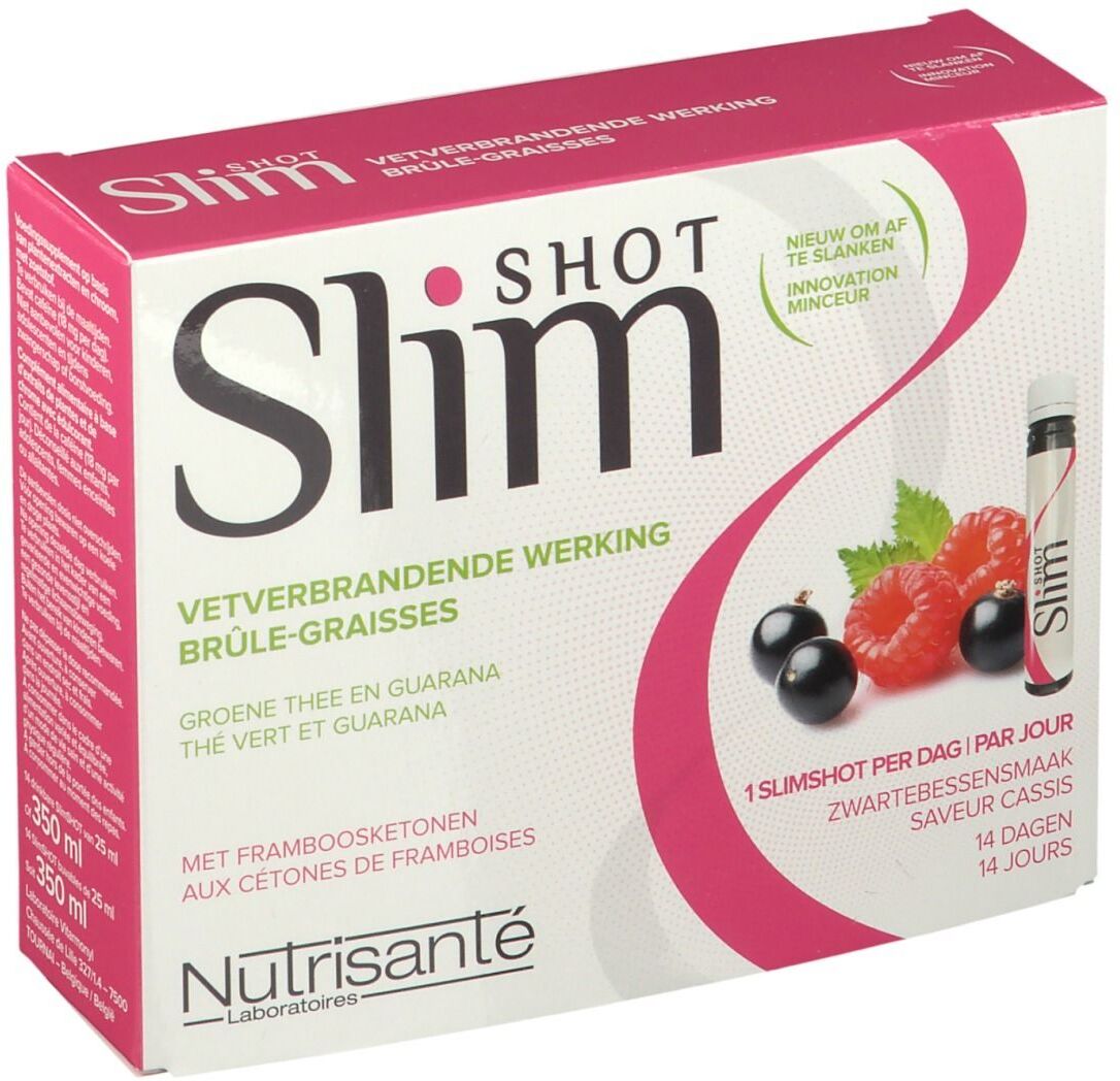 NUTRISANTE Slimshot Fat Burner Schwarze Johannisbeere