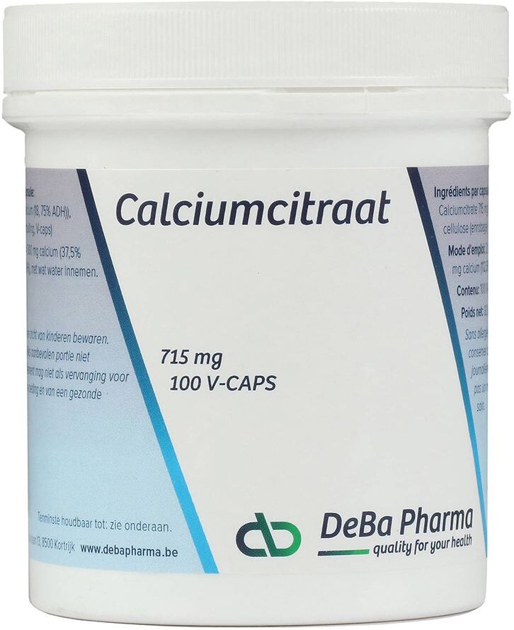 DeBa Pharma Calciumcitrat 715 mg