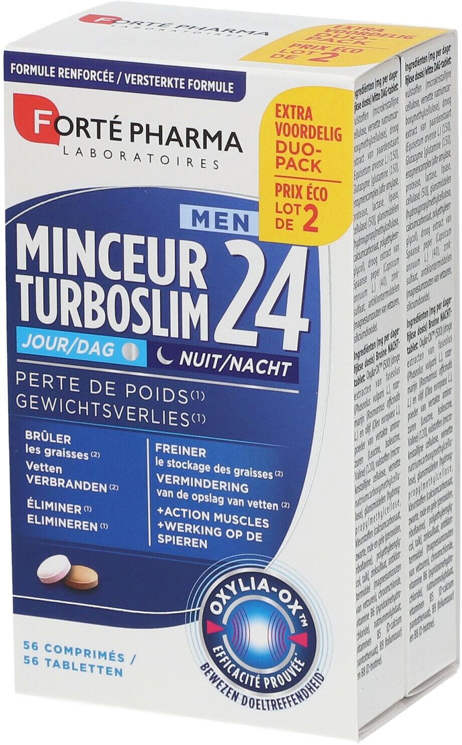 Forté Pharma TurboSlim 24 Tag & Nacht Doppelpack