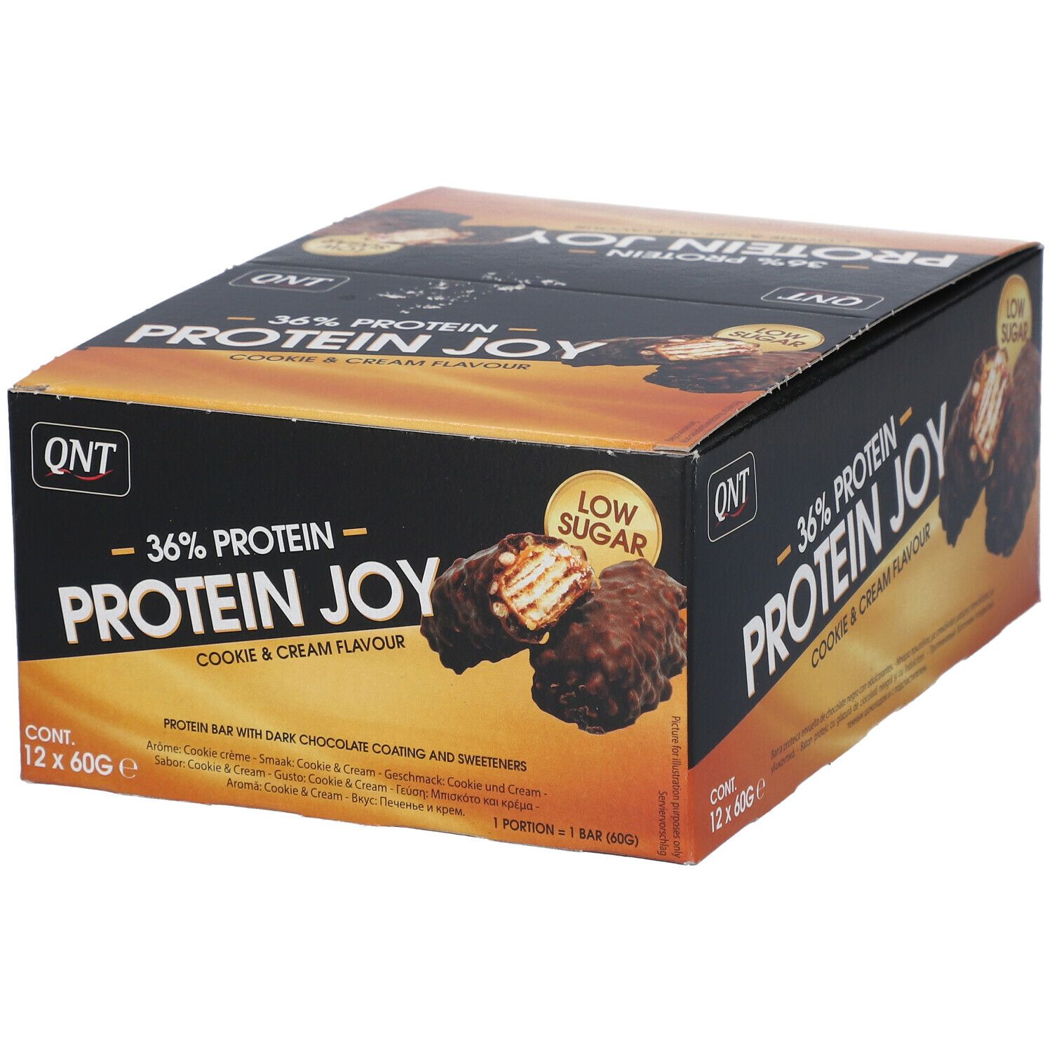 QNT Protein Joy Riegel Cookies & Cream