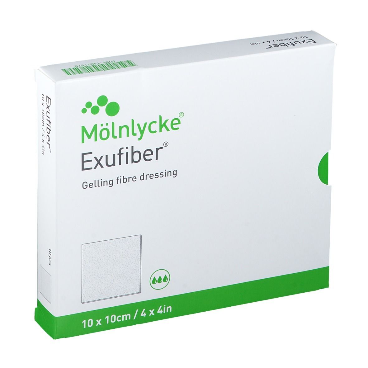 Mölnlycke Health Care Mölnlycke® Exufiber 10 x 10 cm