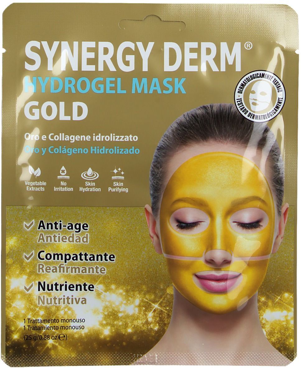 EUROPHARMA GROUP Synergy Derm Hydrogel Mask Gold