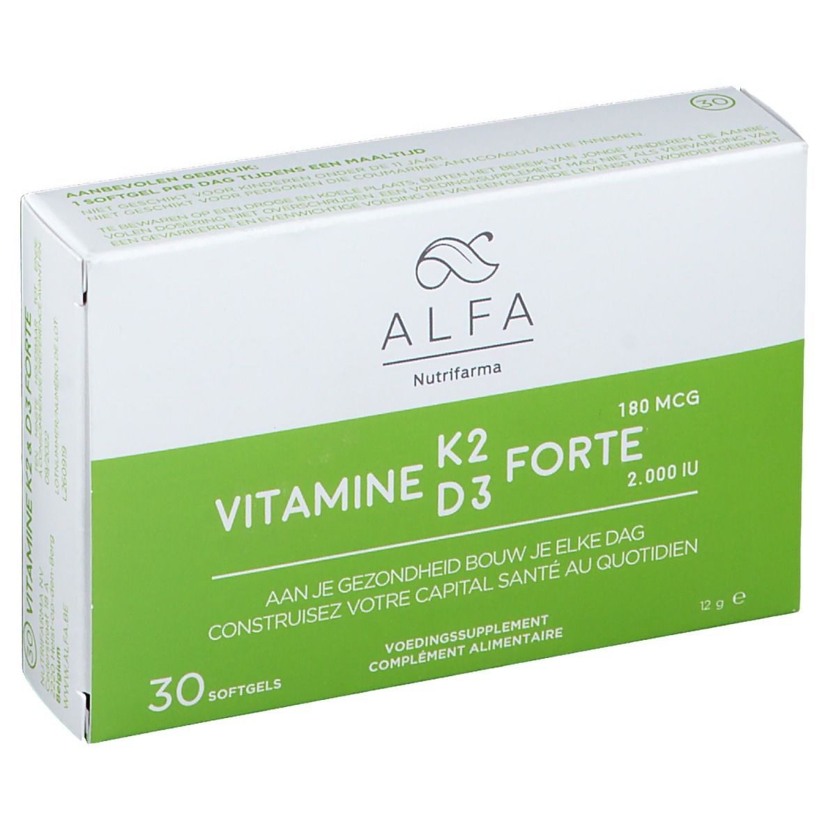 NUTRIFARMA Alfa Vitamin K2 D3 forte