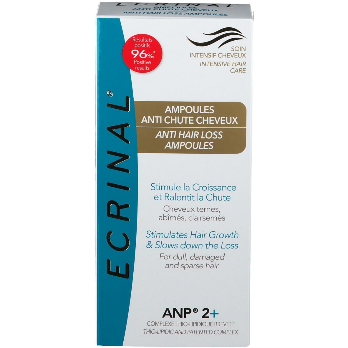ALPHAMEGA Ecrinal® Anp® 2+ Ampullen Anti-Haarausfall