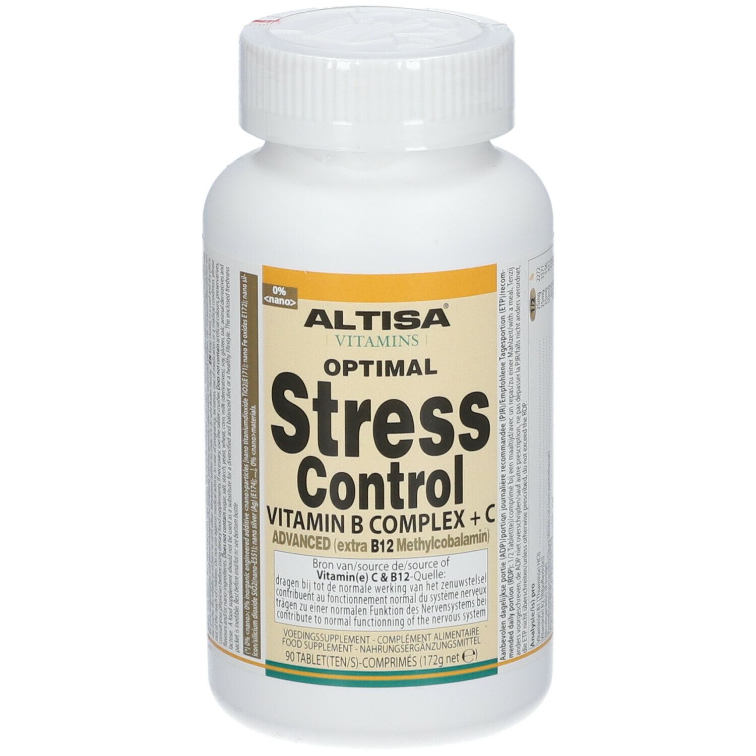 DIEXIMPORT Altisa® Optimal Stress Control B Complex + C Advanced