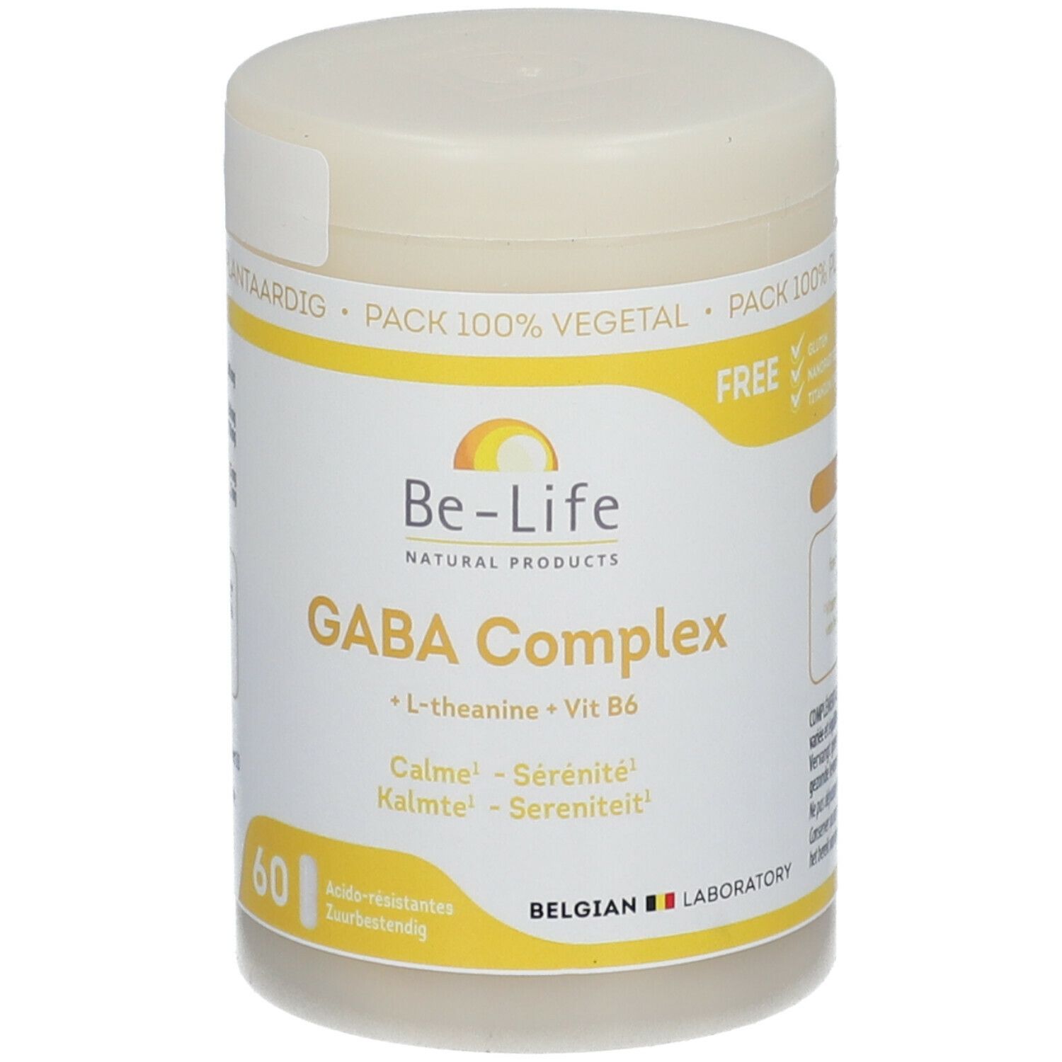 Biolife BVBA Be-Life Gaba Complex + L-Theanin + Vitamin B6
